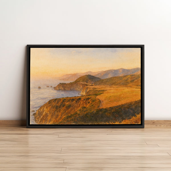 Big Sur Sunset Coastline, California, USA