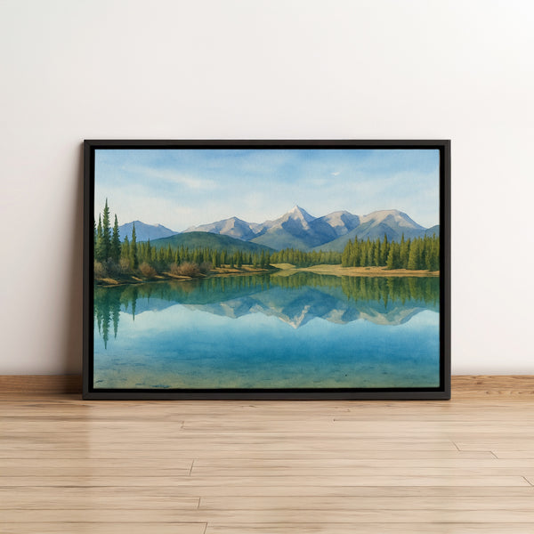 Forgetmenot Pond, Kananaskis, Alberta, Canada