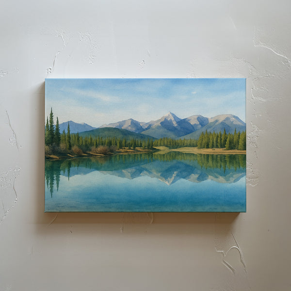 Forgetmenot Pond, Kananaskis, Alberta, Canada