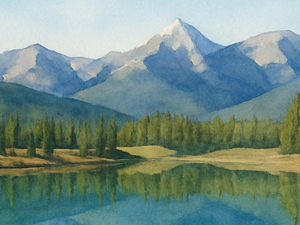 Forgetmenot Pond, Kananaskis, Alberta, Canada