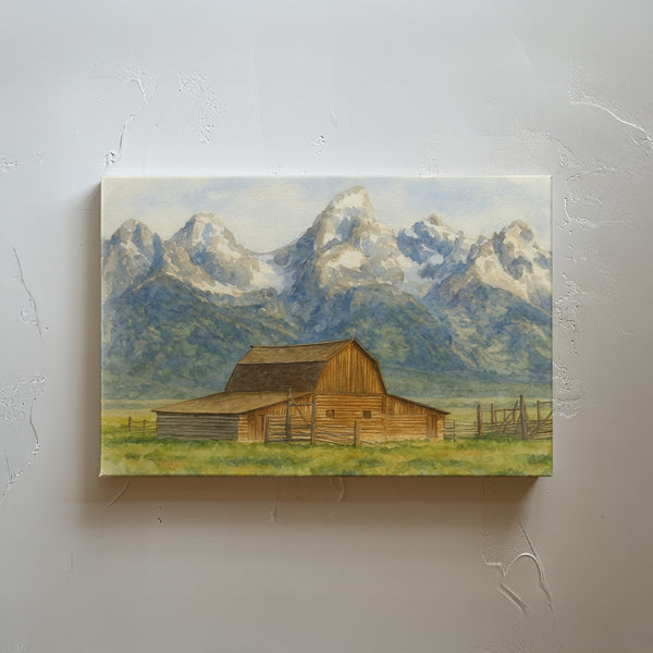 John Moulton Barn in Grand Teton National Park, Wyoming, USA