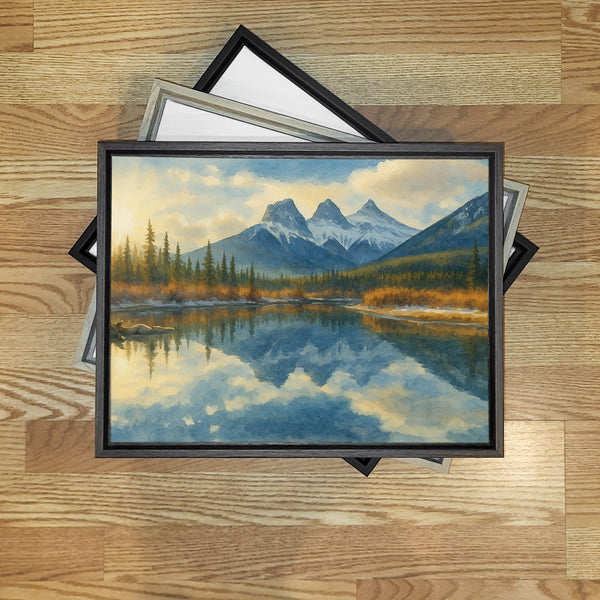 The Three Sisters, Canmore, Alberta, Canada