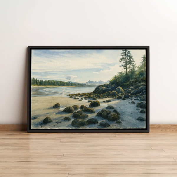 Tofino Rocky Shore, British Columbia, Canada