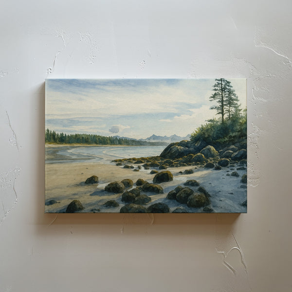 Tofino Rocky Shore, British Columbia, Canada