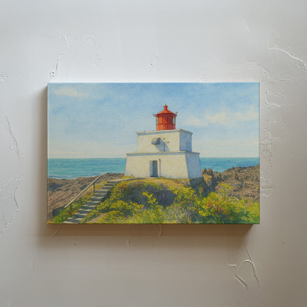 Amphitrite Point Lighthouse, Ucluelet, British Columbia, Canada