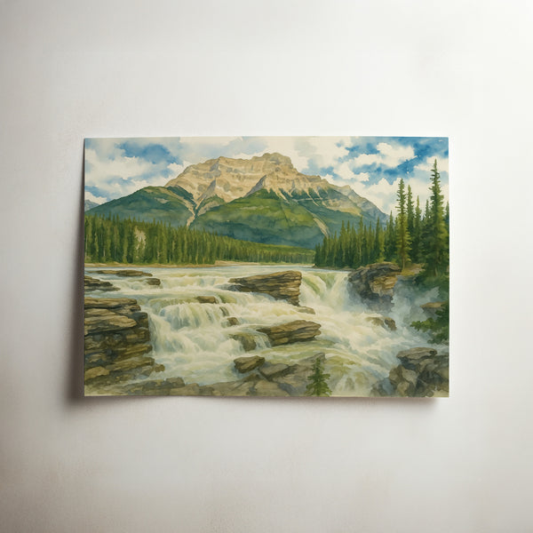 Athabasca Falls, Alberta, Canada