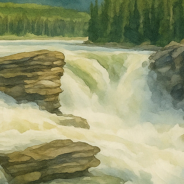 Athabasca Falls, Alberta, Canada