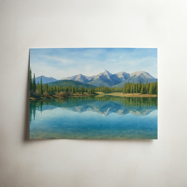 Forgetmenot Pond, Kananaskis, Alberta, Canada