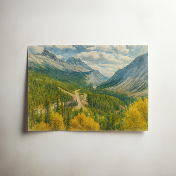 Icefield Parkway (Fall), Alberta, Canada