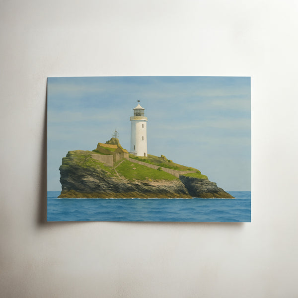 Godrevy Lighthouse, Cornwall, England