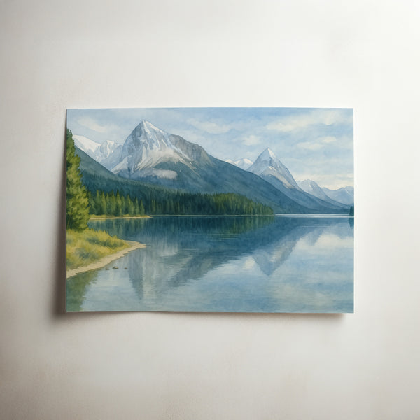 Maligne Lake, Alberta, Canada