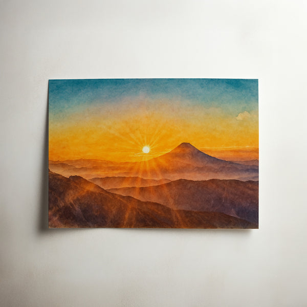 Mount Fuji Sunset, Japan