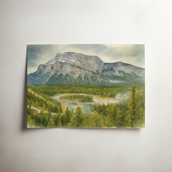 Mount Rundle, Banff, Alberta, Canada