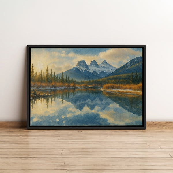 The Three Sisters, Canmore, Alberta, Canada