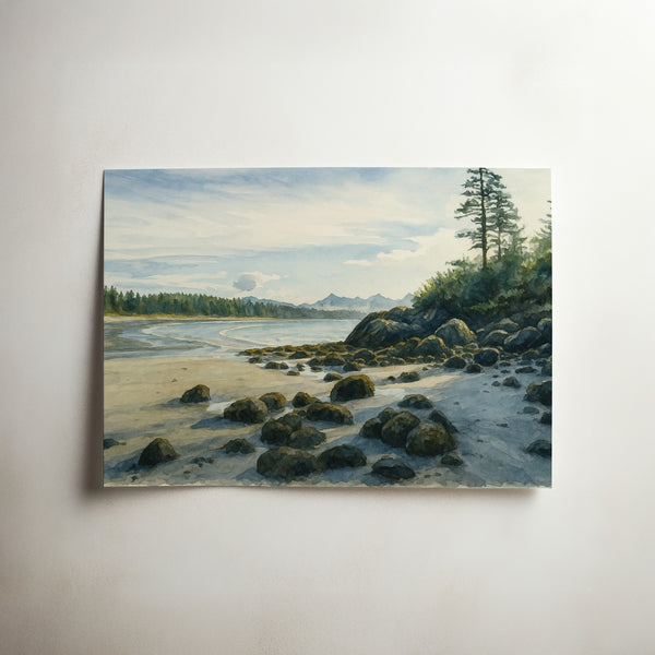 Tofino Rocky Shore, British Columbia, Canada