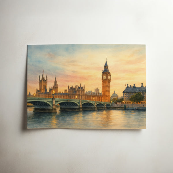 Big Ben, Palace of Westminster, London, England