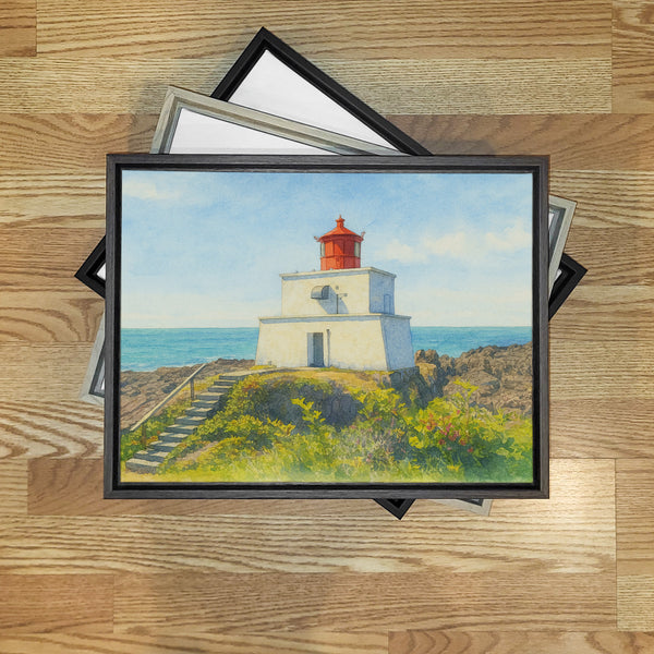 Amphitrite Point Lighthouse, Ucluelet, British Columbia, Canada