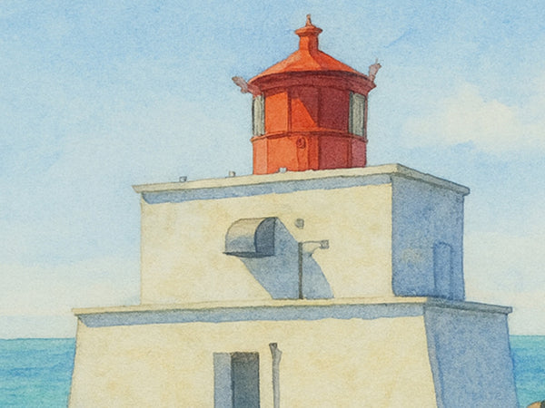 Amphitrite Point Lighthouse, Ucluelet, British Columbia, Canada